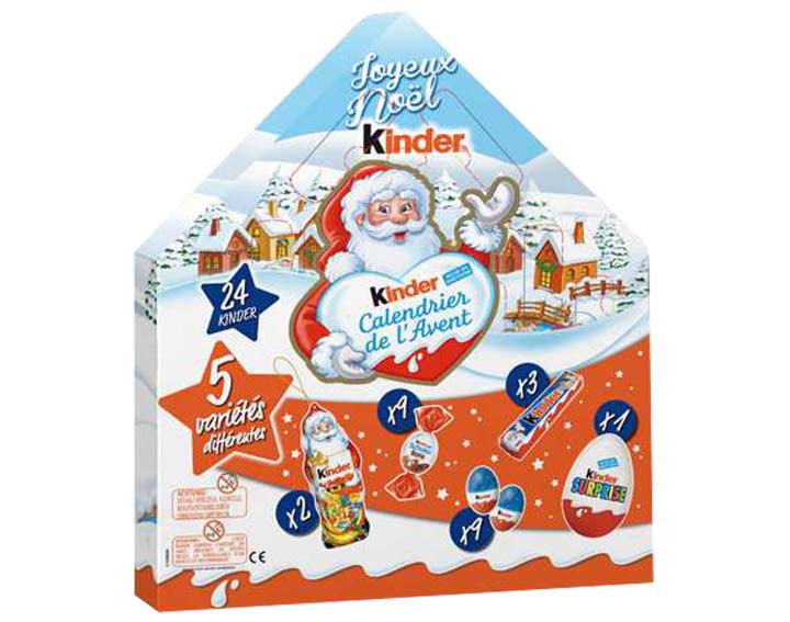 Calendrier Kinder Chalet
