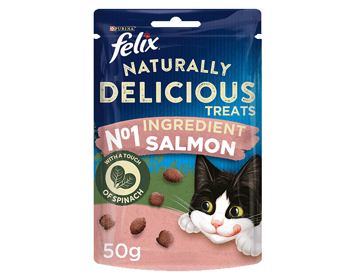 Naturally Delicious Salmon Cat Treats 50g