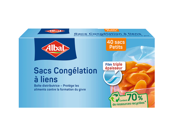 Sacs Congélation à liens