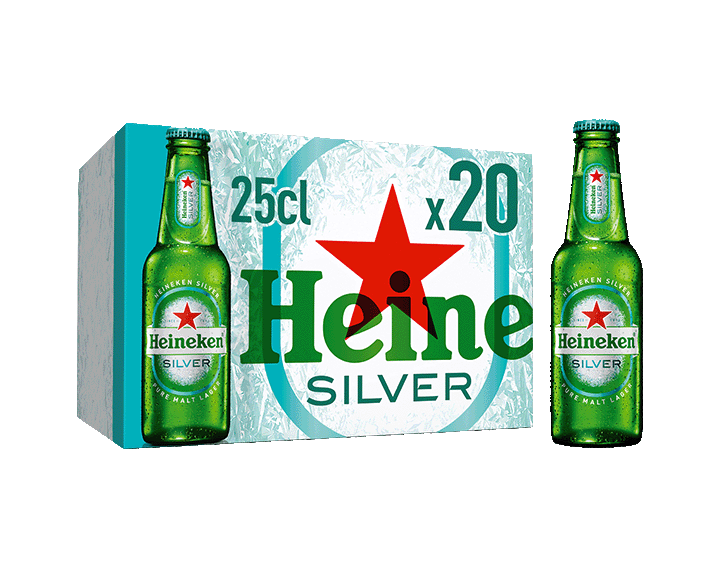 Heineken Silver 20/25cl