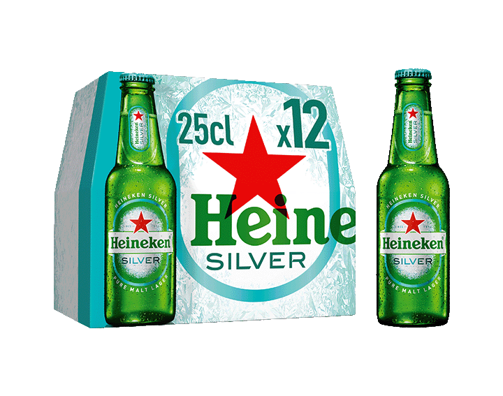 Heineken Silver 12/25cl