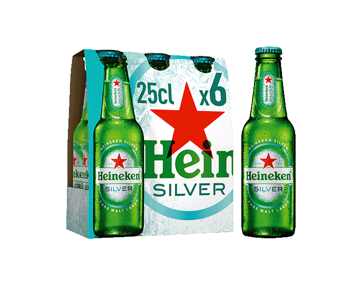Heineken Silver 6/25cl