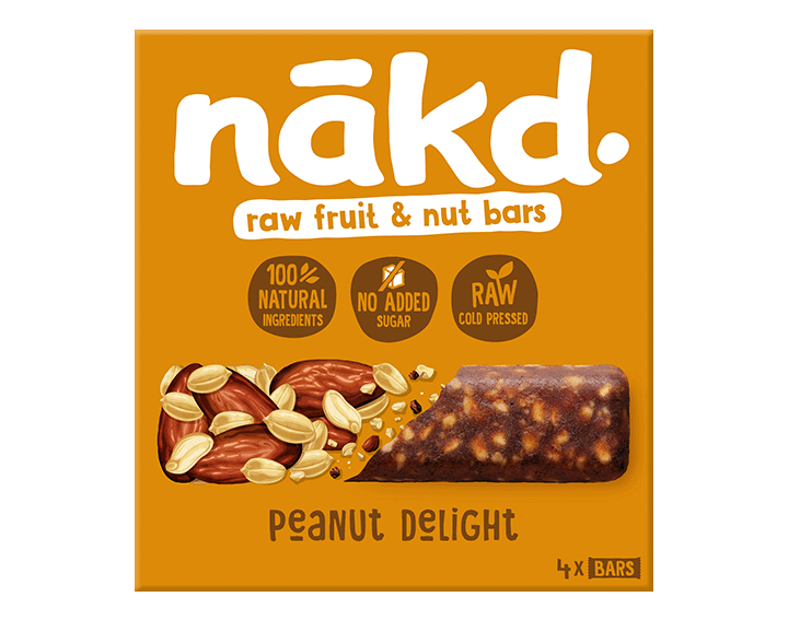 nakd. Peanut Delight 4 x 35g
