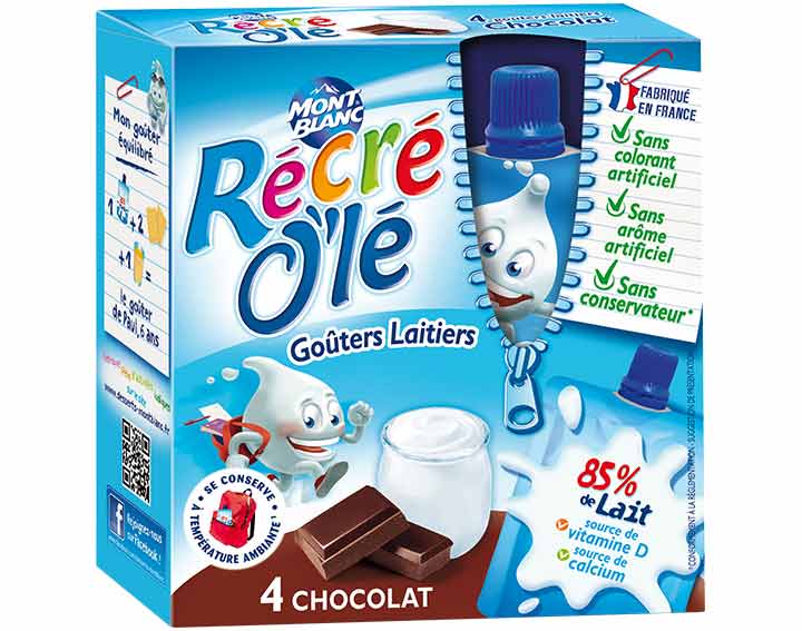 Récré O'lé Chocolat x4