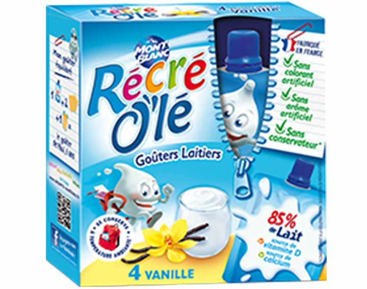 Récré O'lé Vanille x4