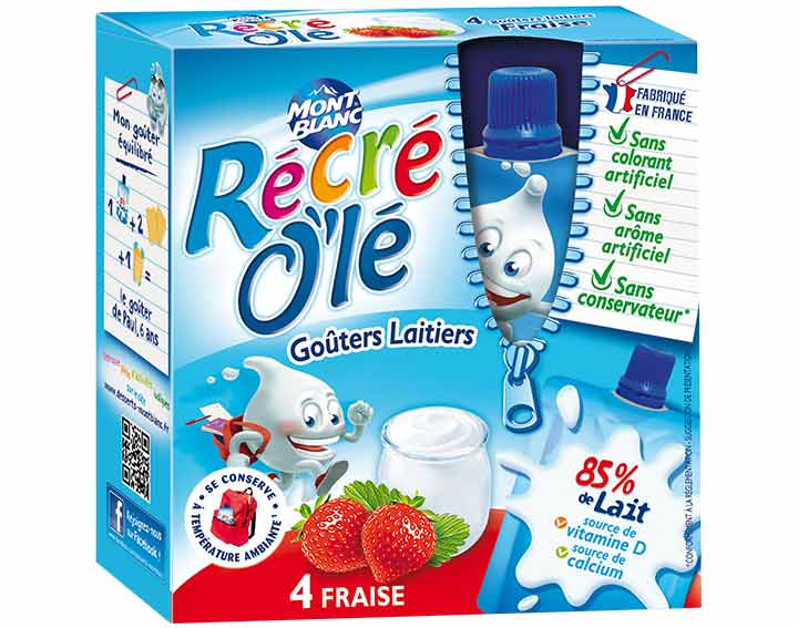 Récré O'lé Fraise x4
