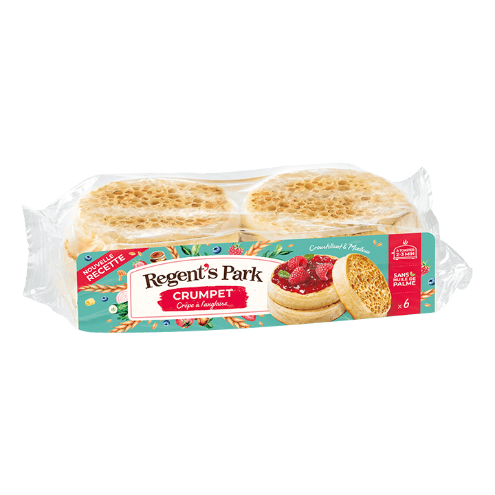 Crumpet (crêpe à l'anglaise) 330g