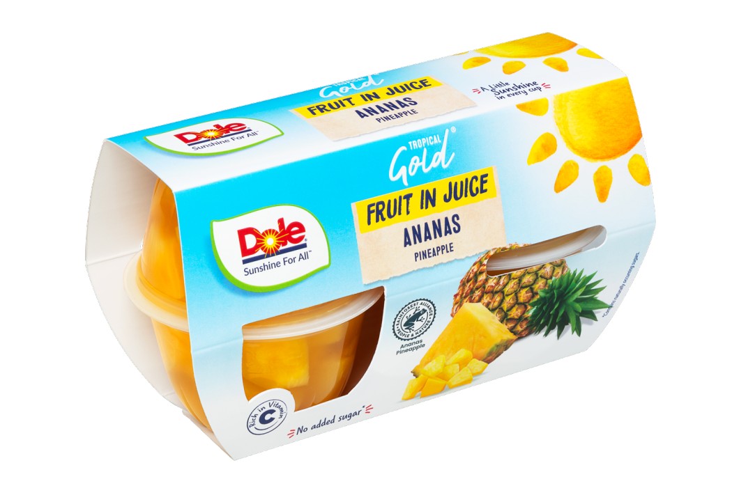 Dole Ananas au jus 4x113gr