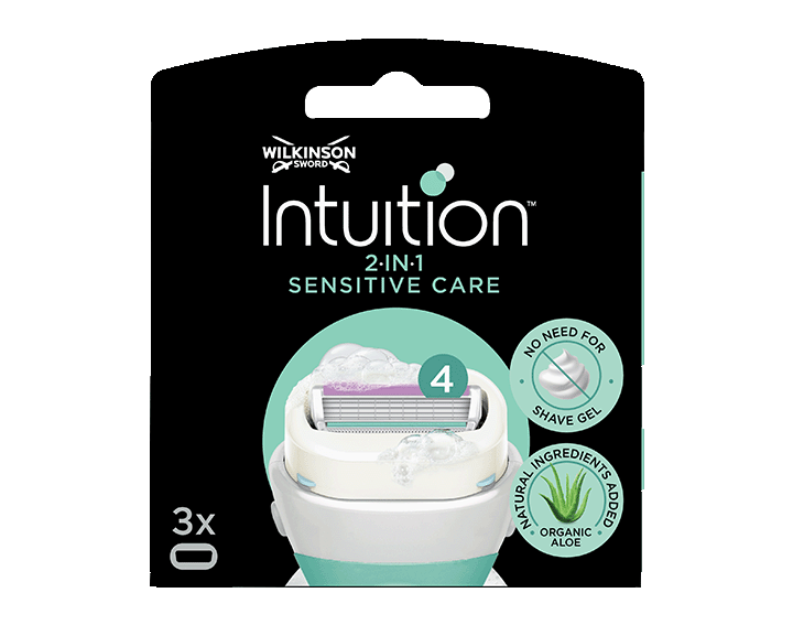 2-in-1 Sensitive Women’s Razor Blades x3