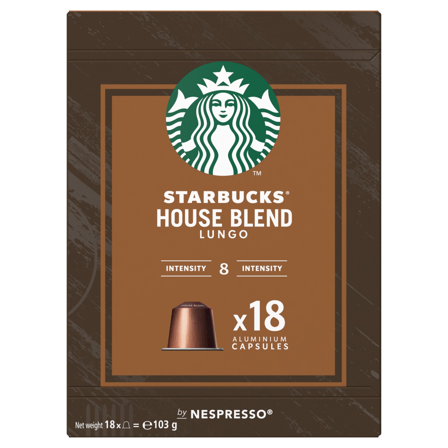 Nespresso House Blend 18 caps 103g