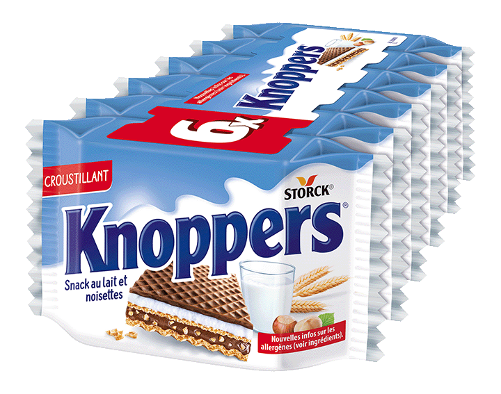 Knoppers 6x25g