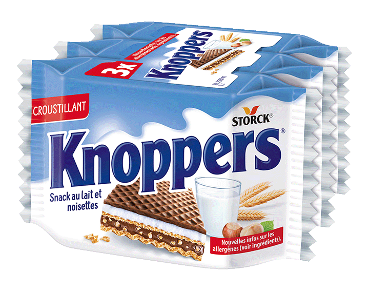 Knoppers 3x25g