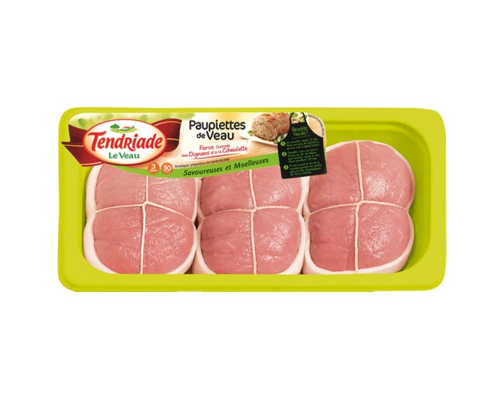 Paupiettes de veau (3 x 130g)
