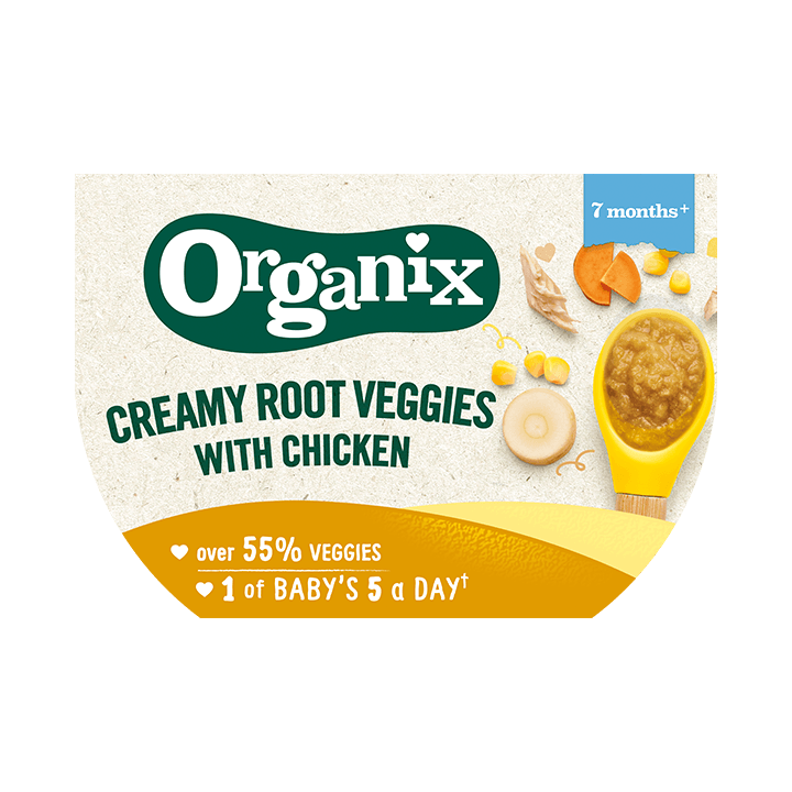 Creamy Root Veggies with Chicken 130g