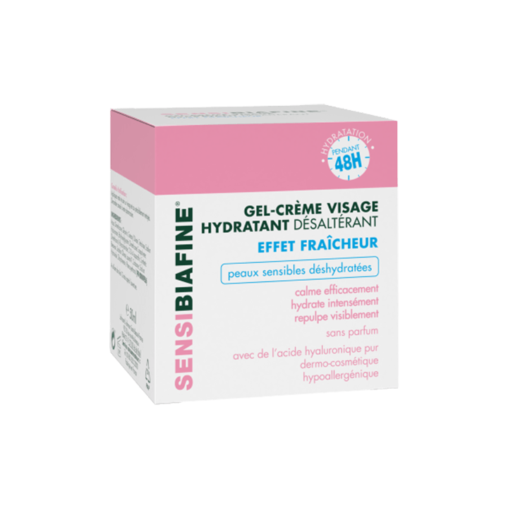 Gel-Crème visage hydratant désaltérant 50ml