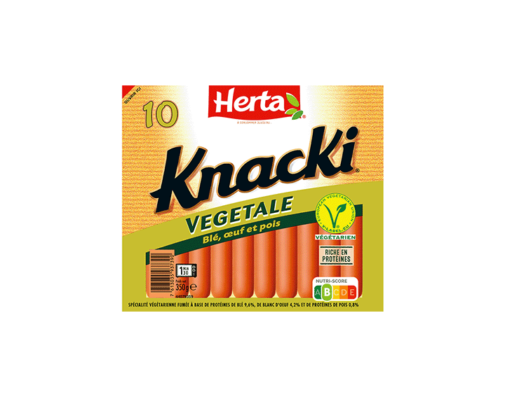 KNACKI® Végétale x10 - 350g