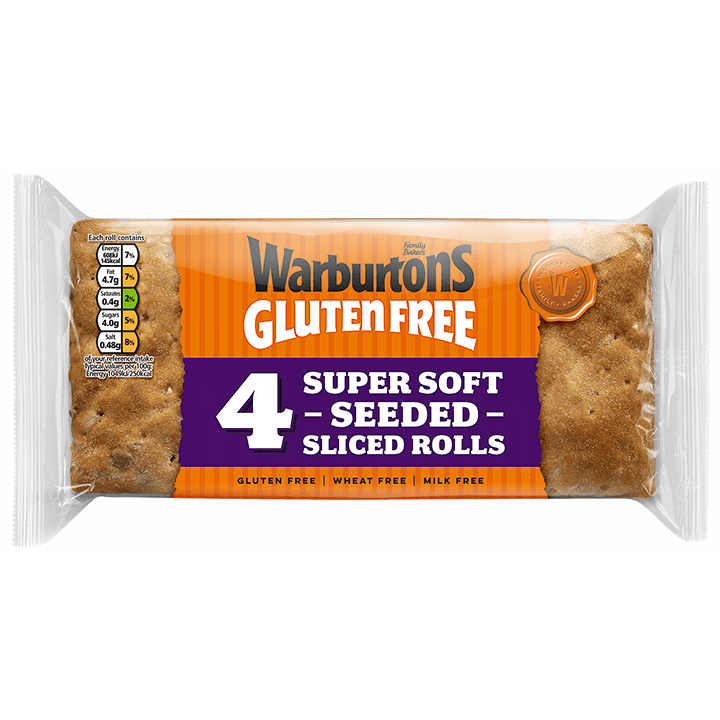 Super Soft Seeded Sliced Rolls