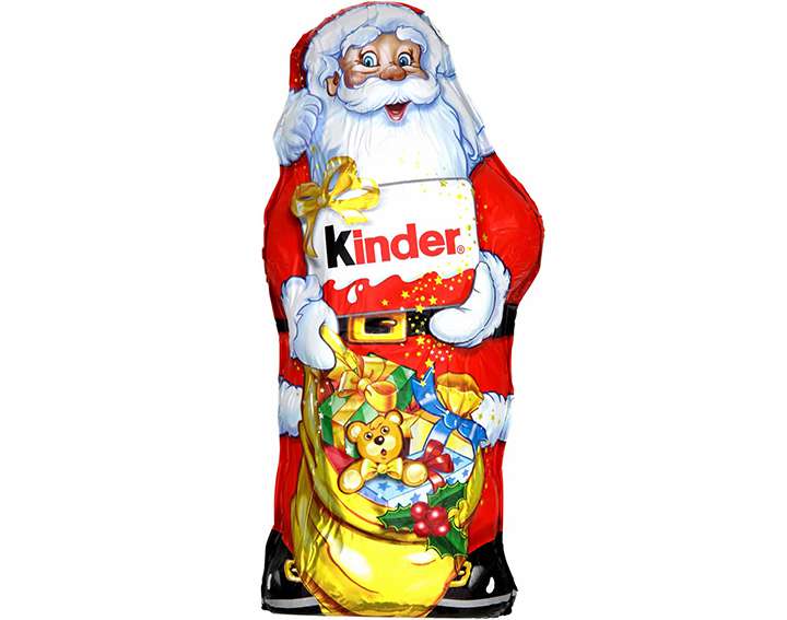 Kinder Moulage Père Noël 110g ou 160g