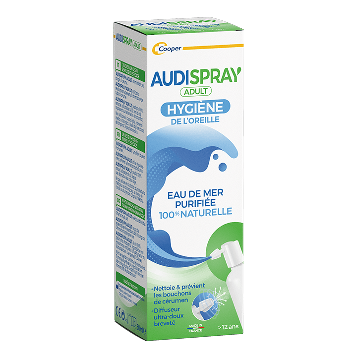 Audispray Adult - Hygiène de l'oreille
