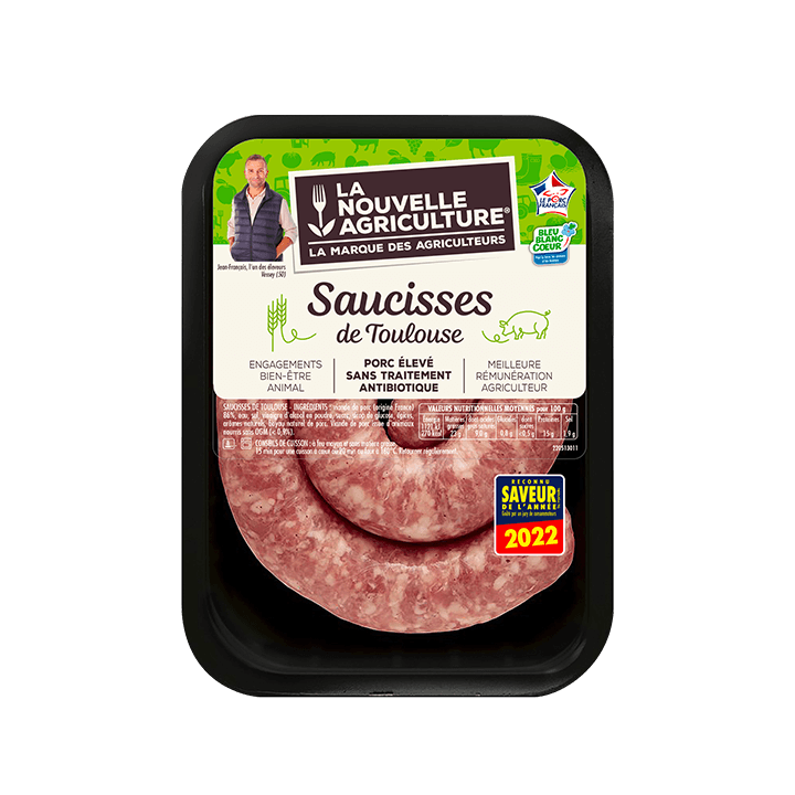Saucisse de Toulouse enroulée (500g)