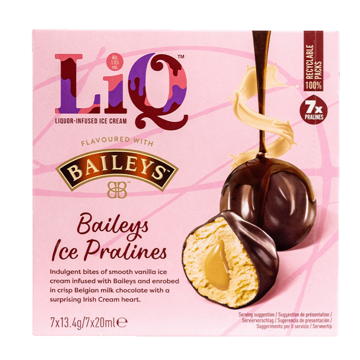 LiQ x Baileys Ice Pralines 7x20ml