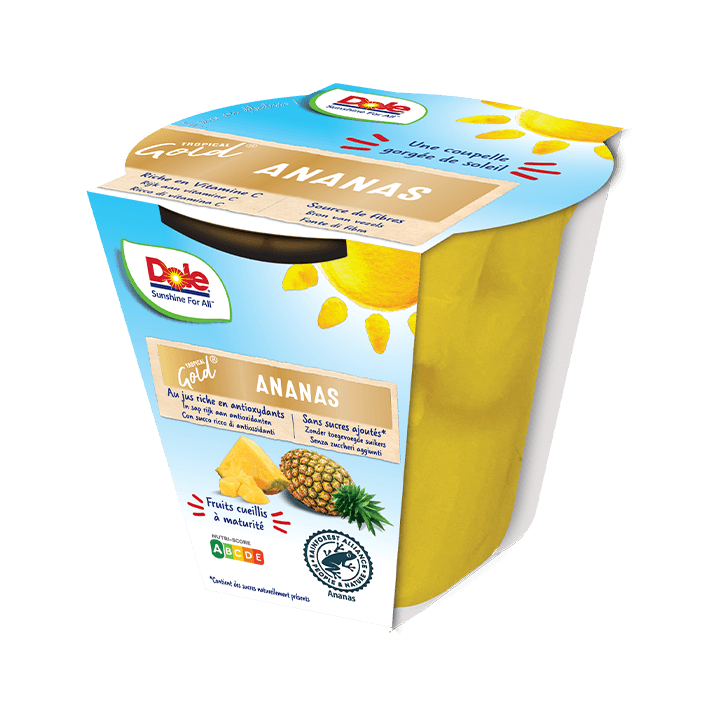 Dole Ananas au jus de fruit 198gr
