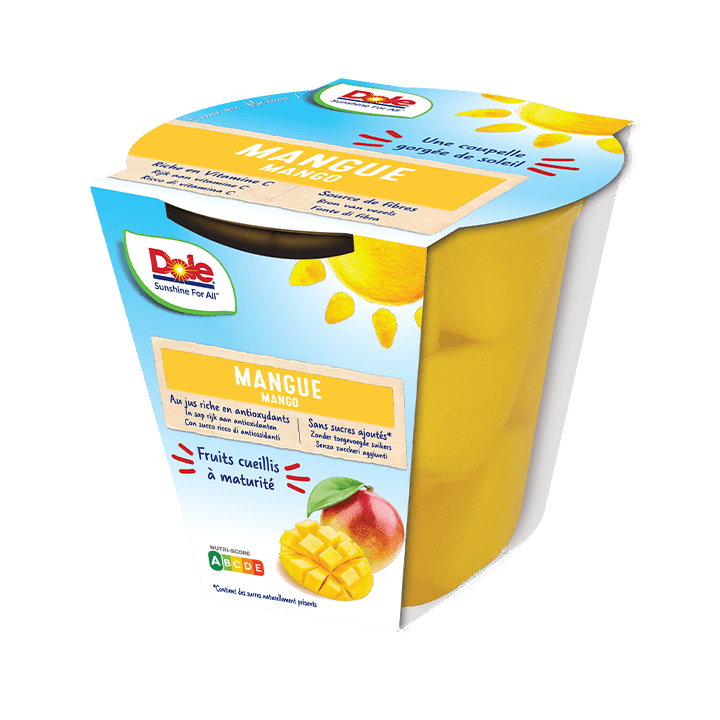 Dole Mangue au jus de fruit 198gr