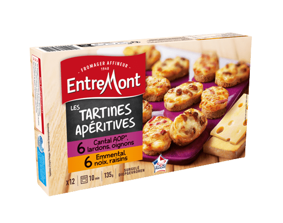 Les Tartines Apéritives x12