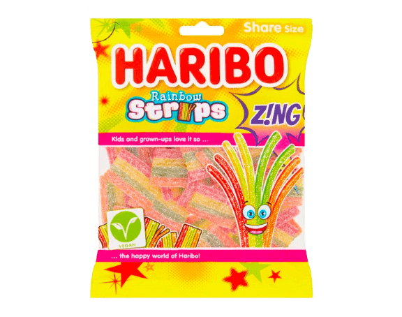 Rainbow Strips Zing 130g