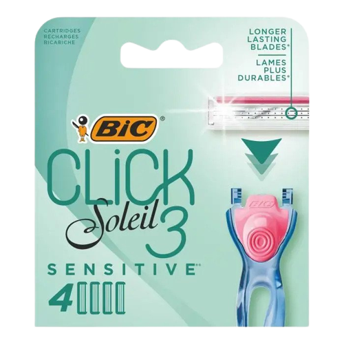 Navullingen BIC® Click Soleil 3 Sensitive