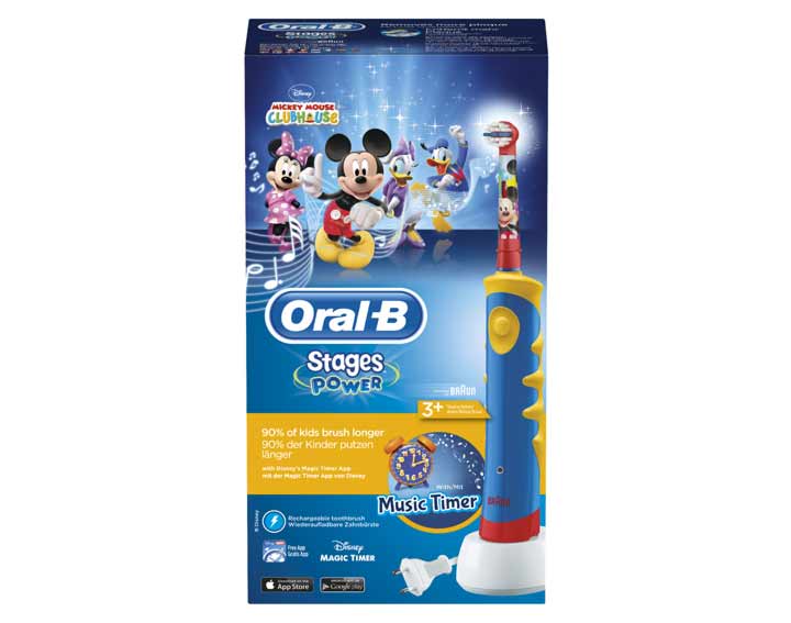 Brosse à dents électrique Mickey