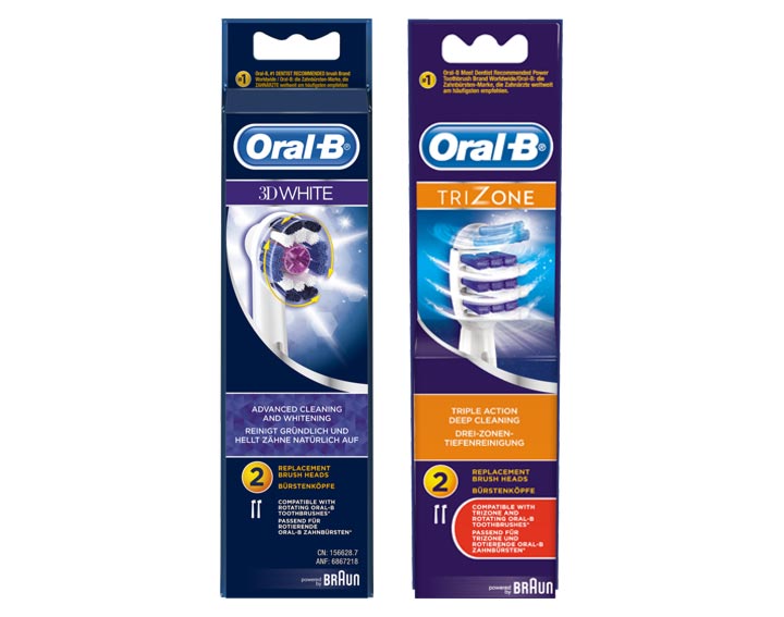 Brossettes 3Dwhite et TRIZONE