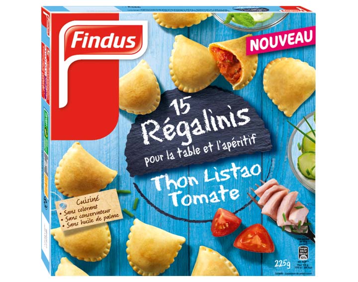 15 petits chaussons à la garniture Thon-Tomate