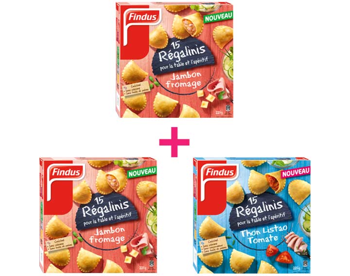 Le 3ème paquet de Régalinis OFFERT dès 2 achetés