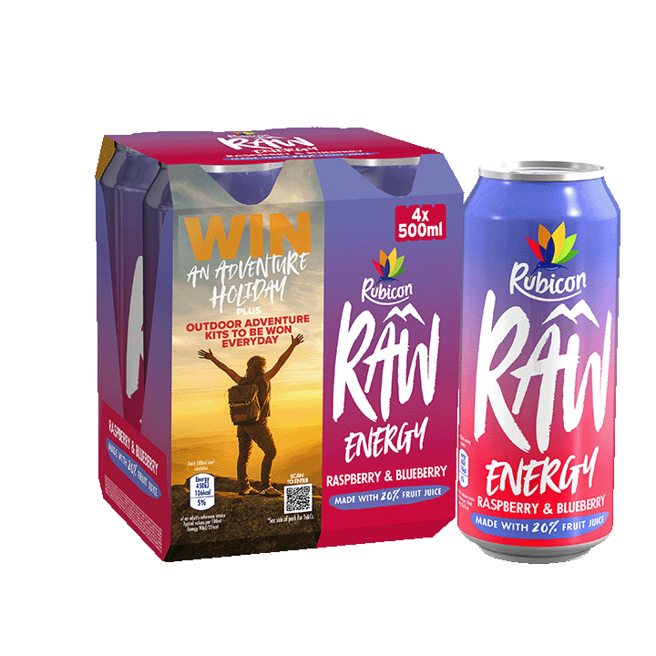 Raspberry & Blueberry 500ml x4