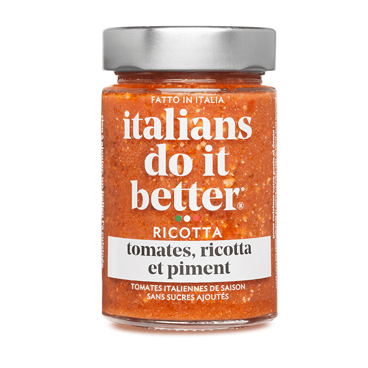 Ricotta - Tomates, Ricotta & Piment 190g