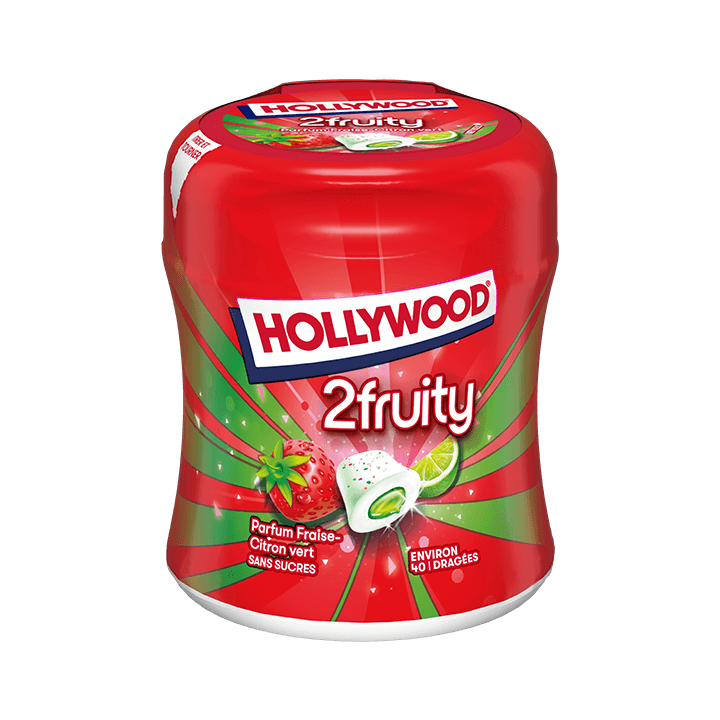 2FRUITY Parfum Fraise-Citron vert - Bouteille - 88g