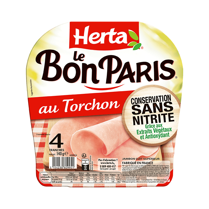 Le Bon Paris au Torchon Conservation Sans Nitrite