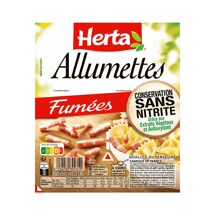 Allumettes Fumées Conservation Sans Nitrite