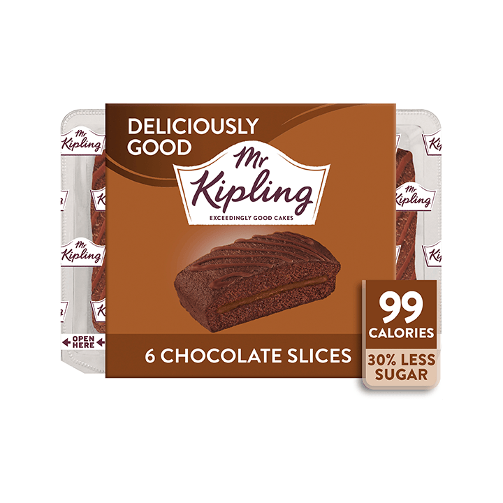 Chocolate Cake Slices - 6 pack