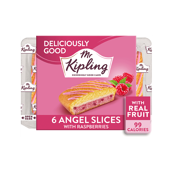 Angel Cake Slices - 6 pack