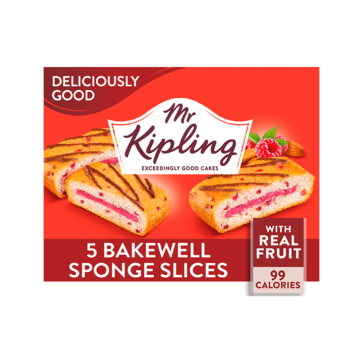 Bakewell Cake Slices - 5 pack