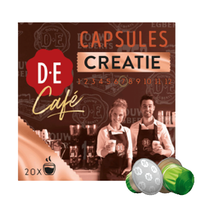 D.E Café Creatie capsules intensiteit 7