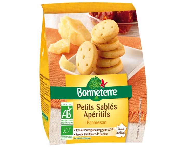 Petits Sablés Apéritifs Parmesan