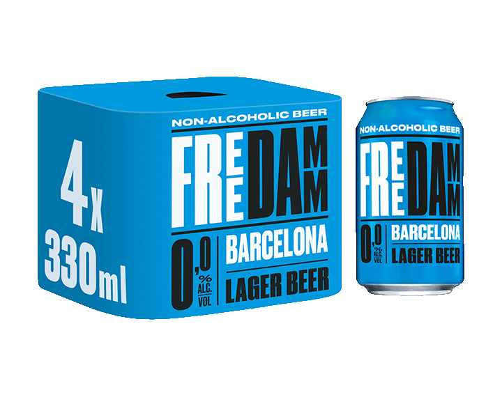 Free Damm 0.0% 4x330ml cans