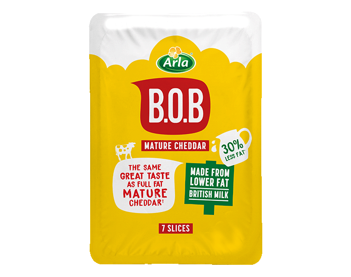 Arla B.O.B Mature Cheddar Slices 150g