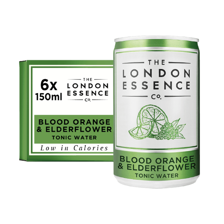 Blood Orange & Elderflower Tonic Water 6x150ml