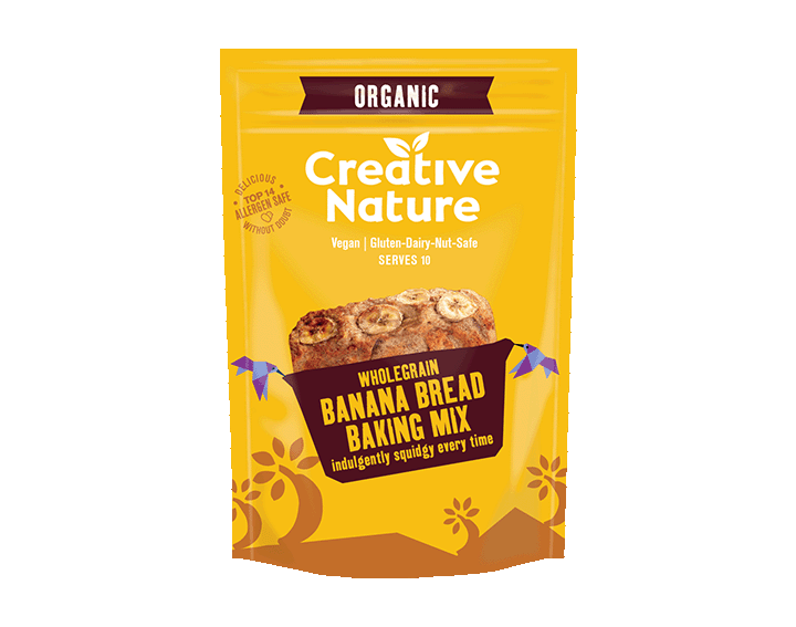 Organic Banana Bread Gluten Free Mix 250g