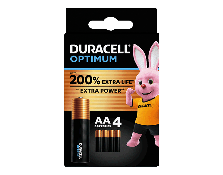 Duracell Optimum AA x4