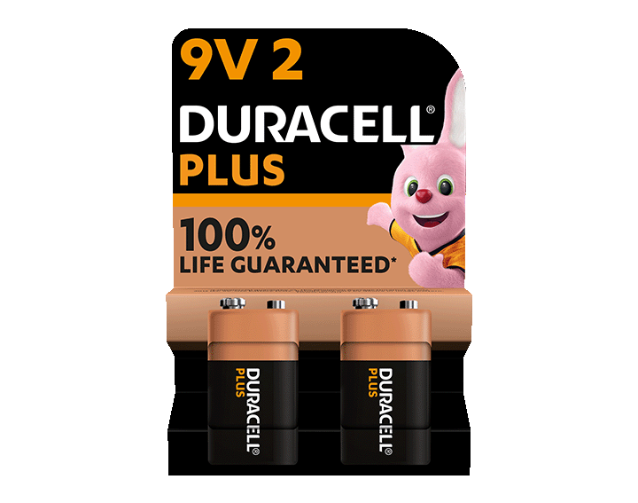Duracell Plus 100% 9V X2